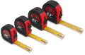 Titan 17504 4-Piece Tape Measure Set