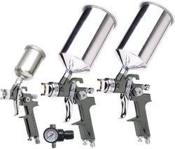 Titan 19221 4-Piece Triple HVLP Spray Gun Kit with Case