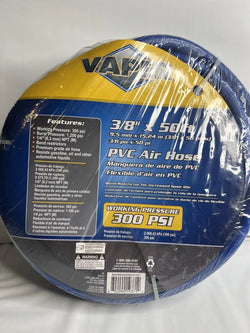 Titan 19371 3/8 in. x 50 ft. PVC Air Hose