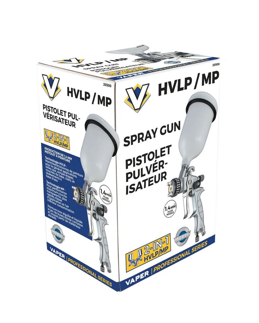 Titan 20300 1.4 mm HVLP/MP Professional Spray Gun