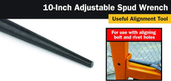 Titan 211 10-Inch Adjustable Construction Wrench