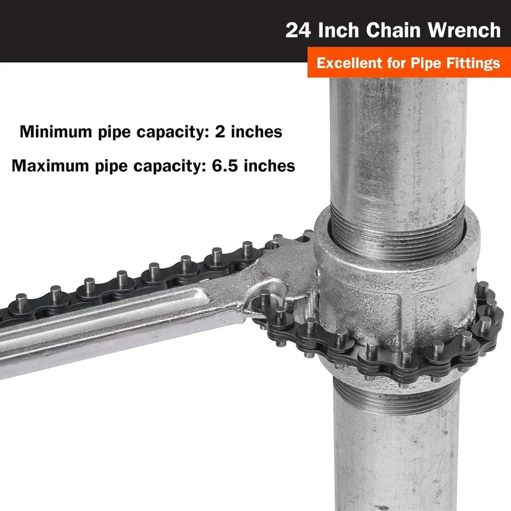 Titan 21372 24-Inch Chain Wrench