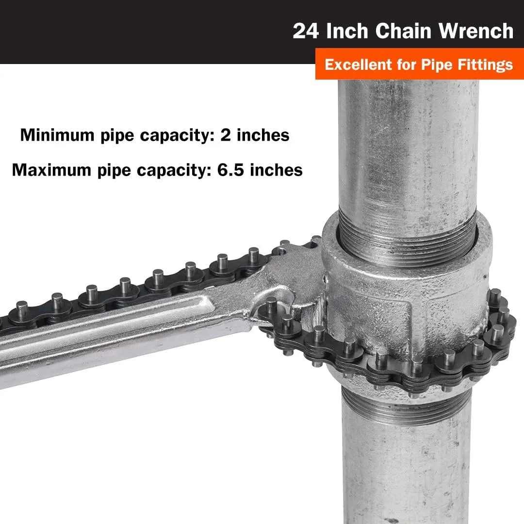 Titan 21372 24-Inch Chain Wrench