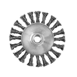 Titan 22214 4 in. Knotted Bevel Wire Wheel