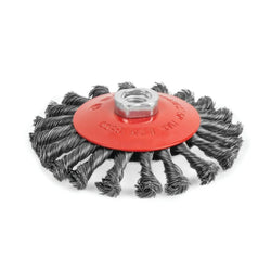 Titan 22214 4 in. Knotted Bevel Wire Wheel