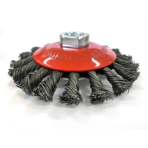 Titan 22220 4-1/2 in. Knotted Bevel Wire Wheel