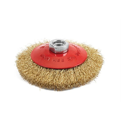 Titan 22221 4-1/2 in. Crimped Bevel Wire Wheel