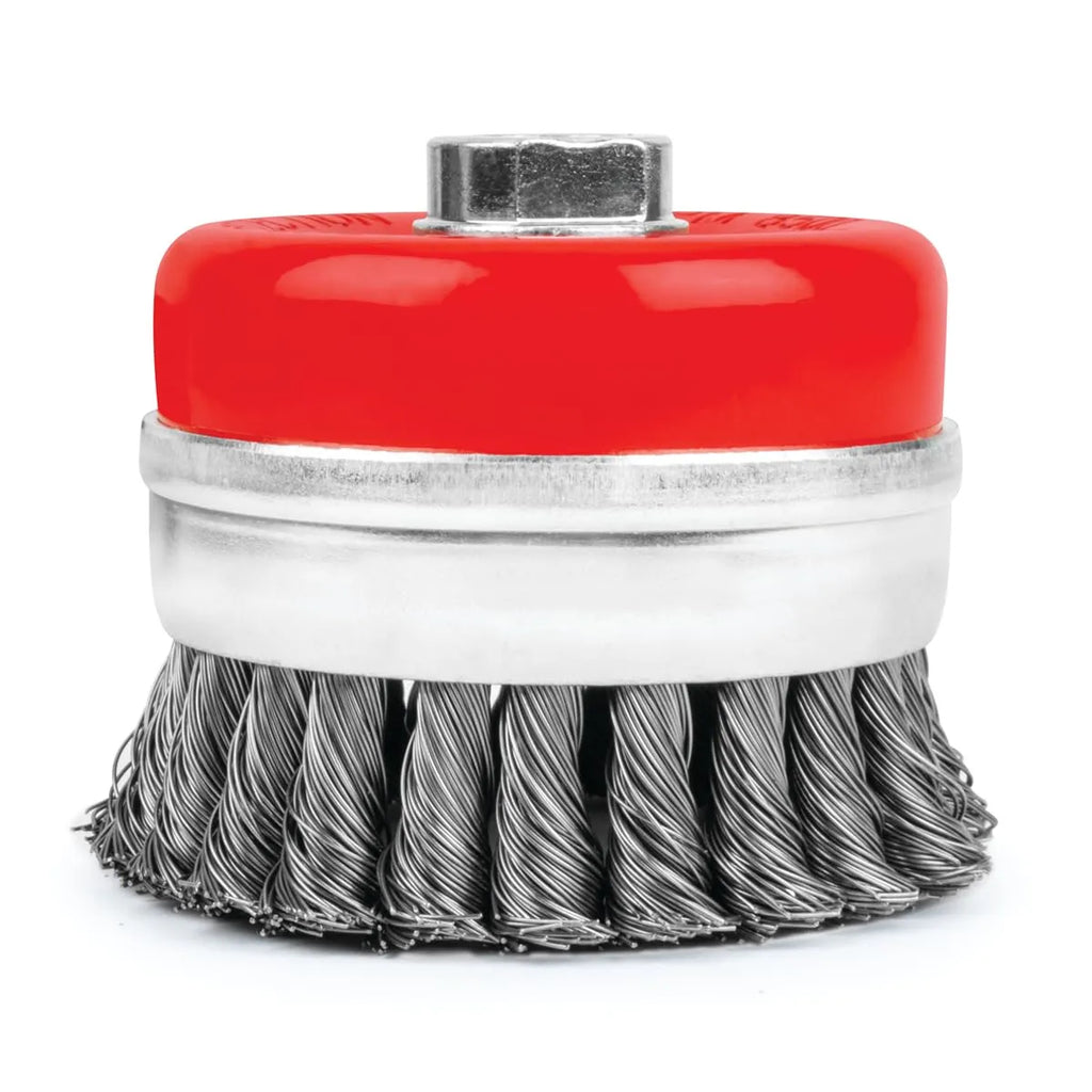 Titan 22238 3-1/2 in. Knotted Wire Cup Brush