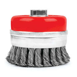 Titan 22238 3-1/2 in. Knotted Wire Cup Brush