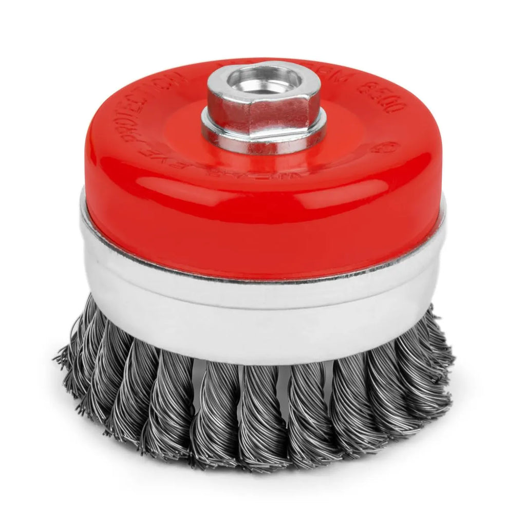 Titan 22238 3-1/2 in. Knotted Wire Cup Brush