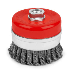 Titan 22238 3-1/2 in. Knotted Wire Cup Brush
