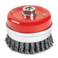 Titan 22239 4 in. Knotted Wire Cup Brush
