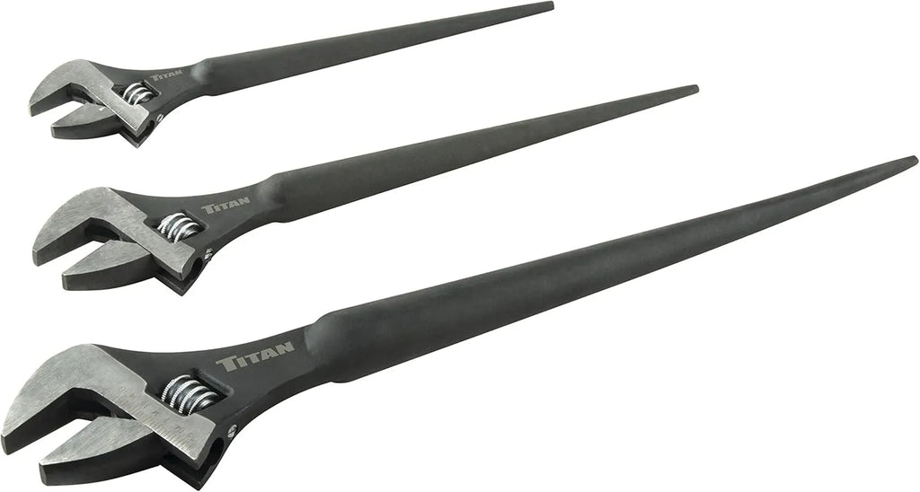 Titan 223 3-Piece Adjustable Construction Wrench Set