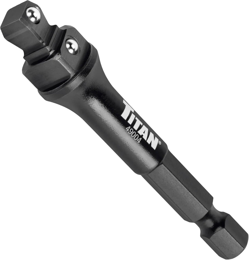 Titan 49004 1/4 & 3/8" Drive 3-in-1 Stepped Impact Socket Adapter