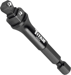 Titan 49004 1/4 & 3/8" Drive 3-in-1 Stepped Impact Socket Adapter
