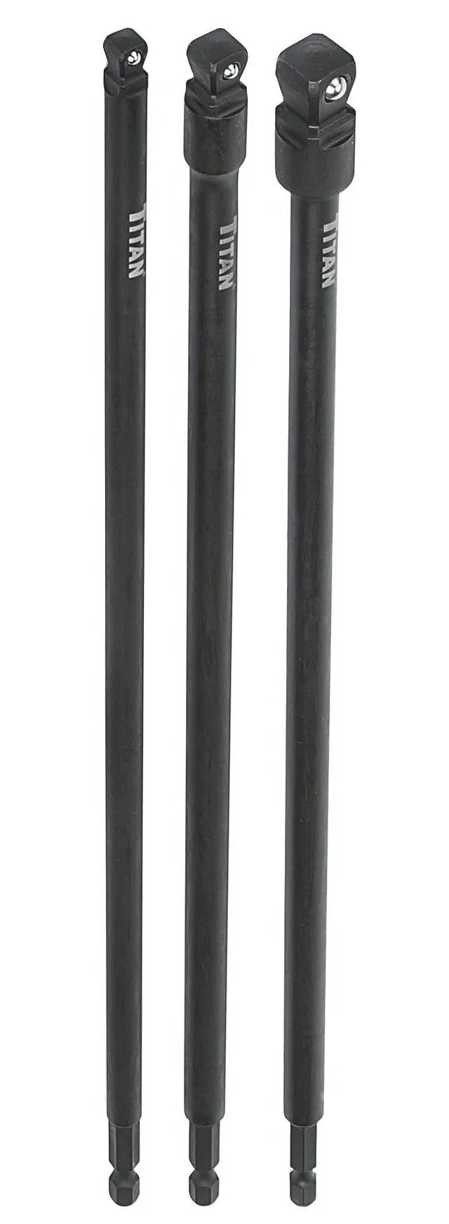 Titan 49003 3-Piece Impact Wobble Socket Adapter Set