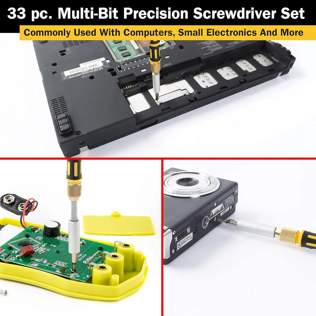 Titan 16093 33-Piece Precision Multi-Bit Driver Set