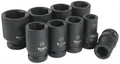 Titan 40309 9-Piece 1-Inch Drive 6-Point SAE Deep Impact Socket Set