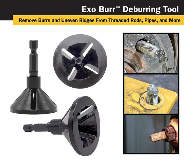 Titan 51950 Exo-Burr Medium External Thread Deburring Tool