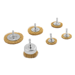 Titan 22206 6-Piece Crimped Wire Brush Set