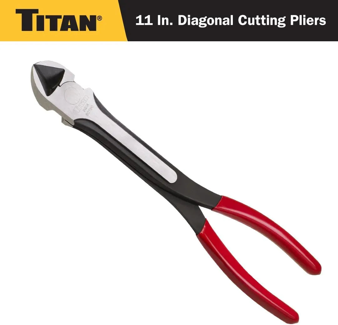 Titan 60780 11 in. Diagonal Cutting Pliers