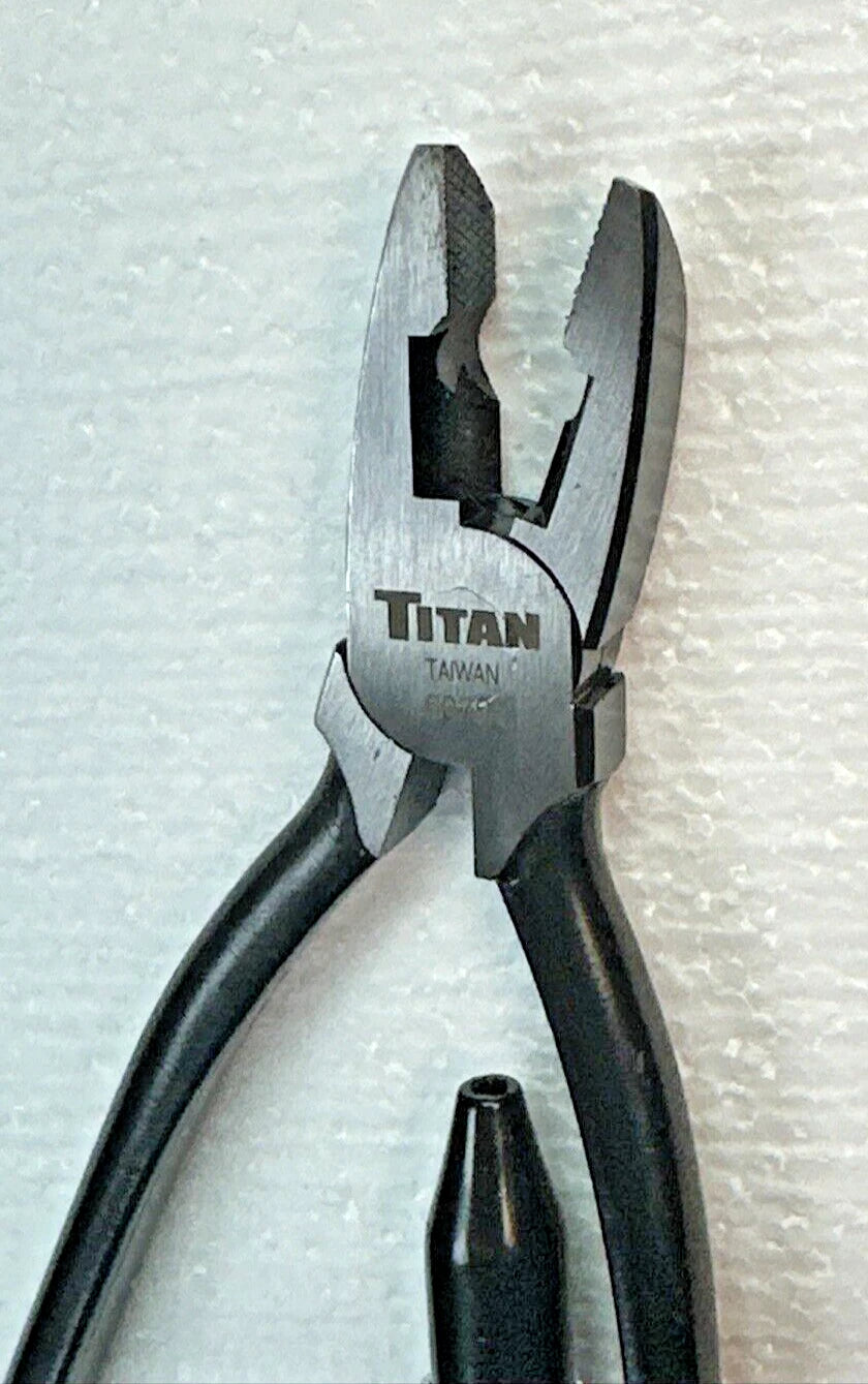 Titan 60791 9-Inch Safety Wire Twisting Pliers