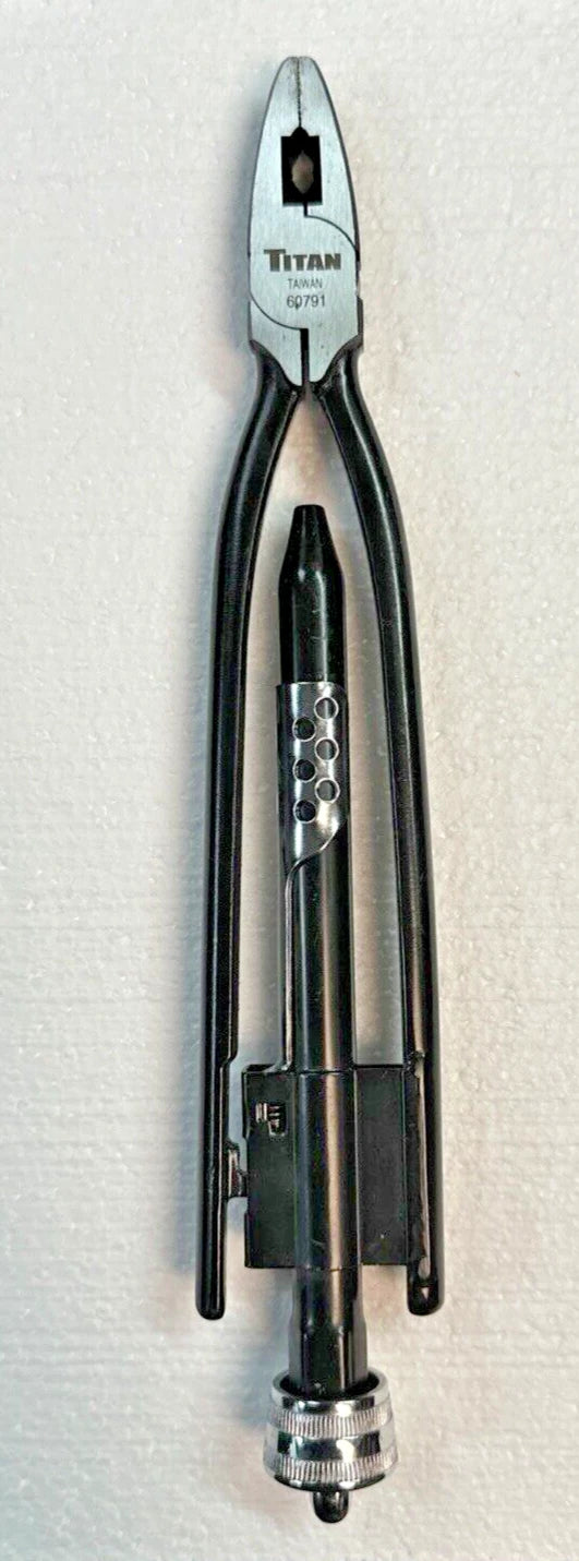 Titan 60791 9-Inch Safety Wire Twisting Pliers