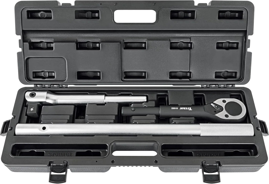Titan 61323 Bar-X 3-Piece 1-Inch Drive Ratchet & Breaker Bar Set