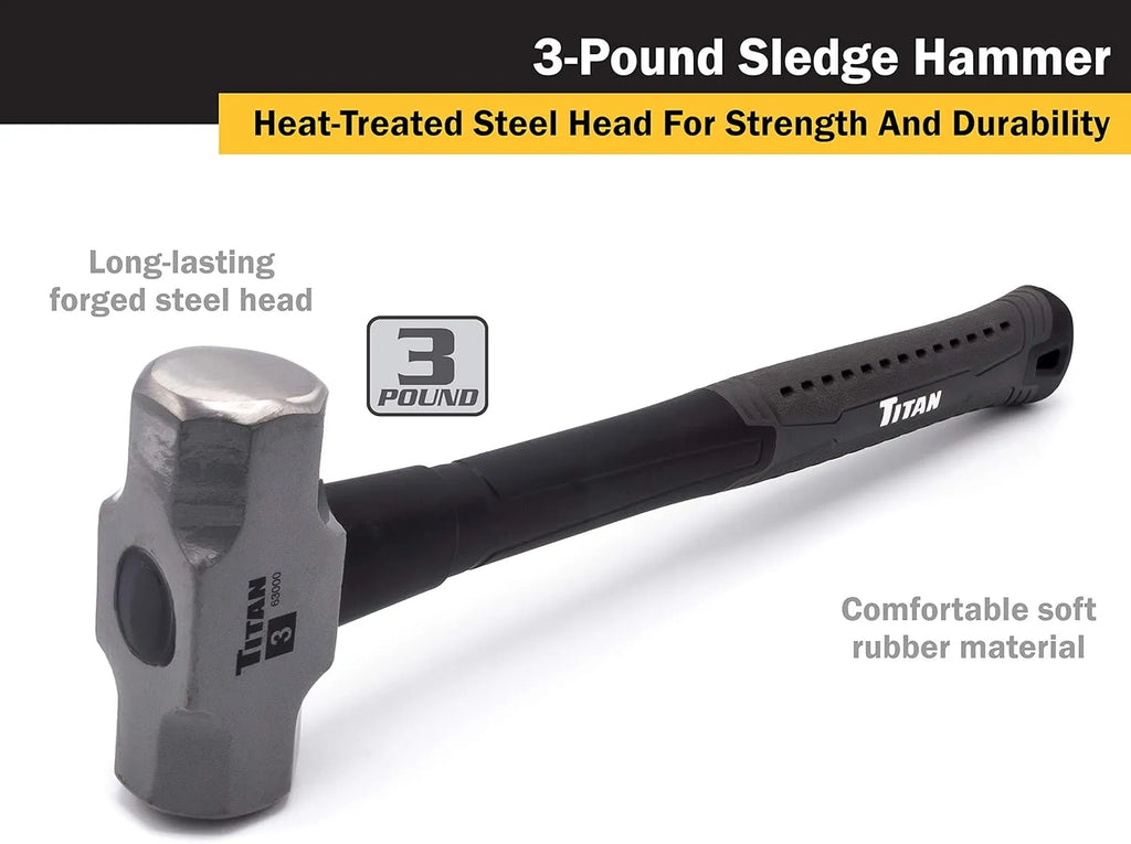 Titan 63000 3 lb. Sledgehammer