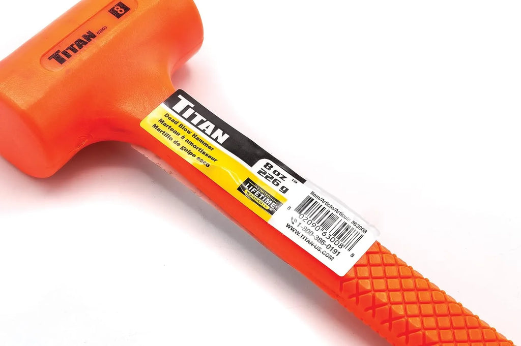 Titan 63008 8 oz Hi-Viz Dead Blow Hammer