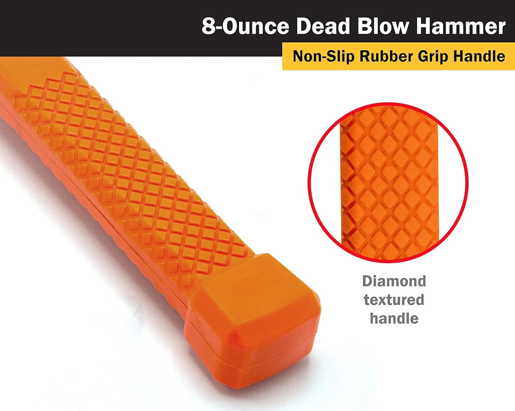 Titan 63008 8 oz Hi-Viz Dead Blow Hammer