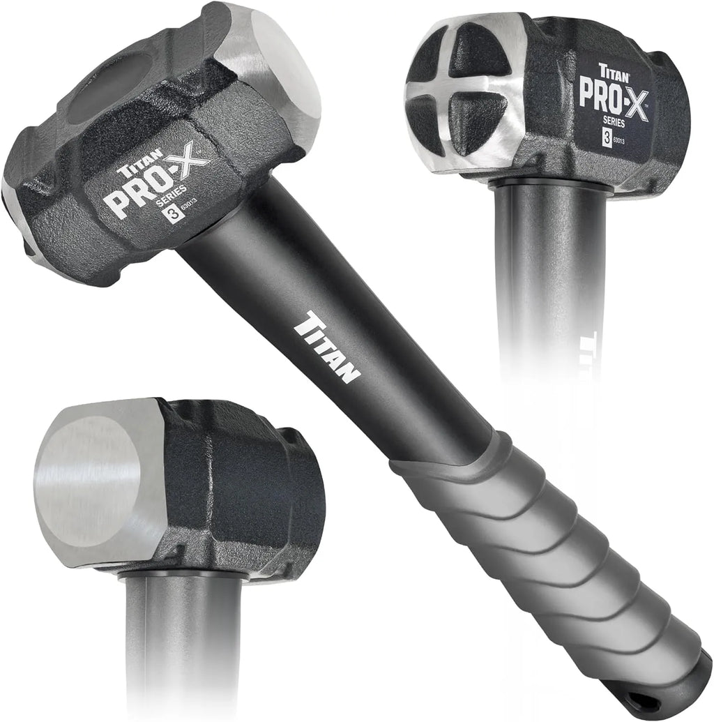 Titan 63013 Pro-X 3 lb. Cross Pattern Drilling Hammer