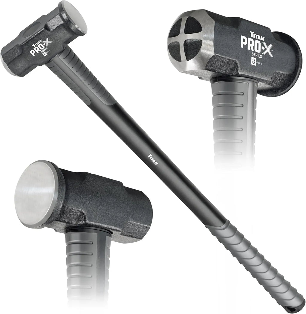Titan 63018 Pro-X 8 lb. Cross Pattern Sledge Hammer