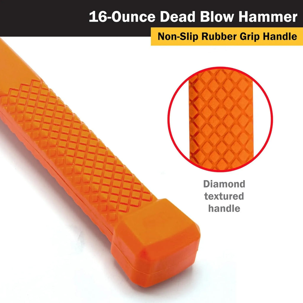 Titan 63116 16 oz Hi-Viz Dead Blow Hammer