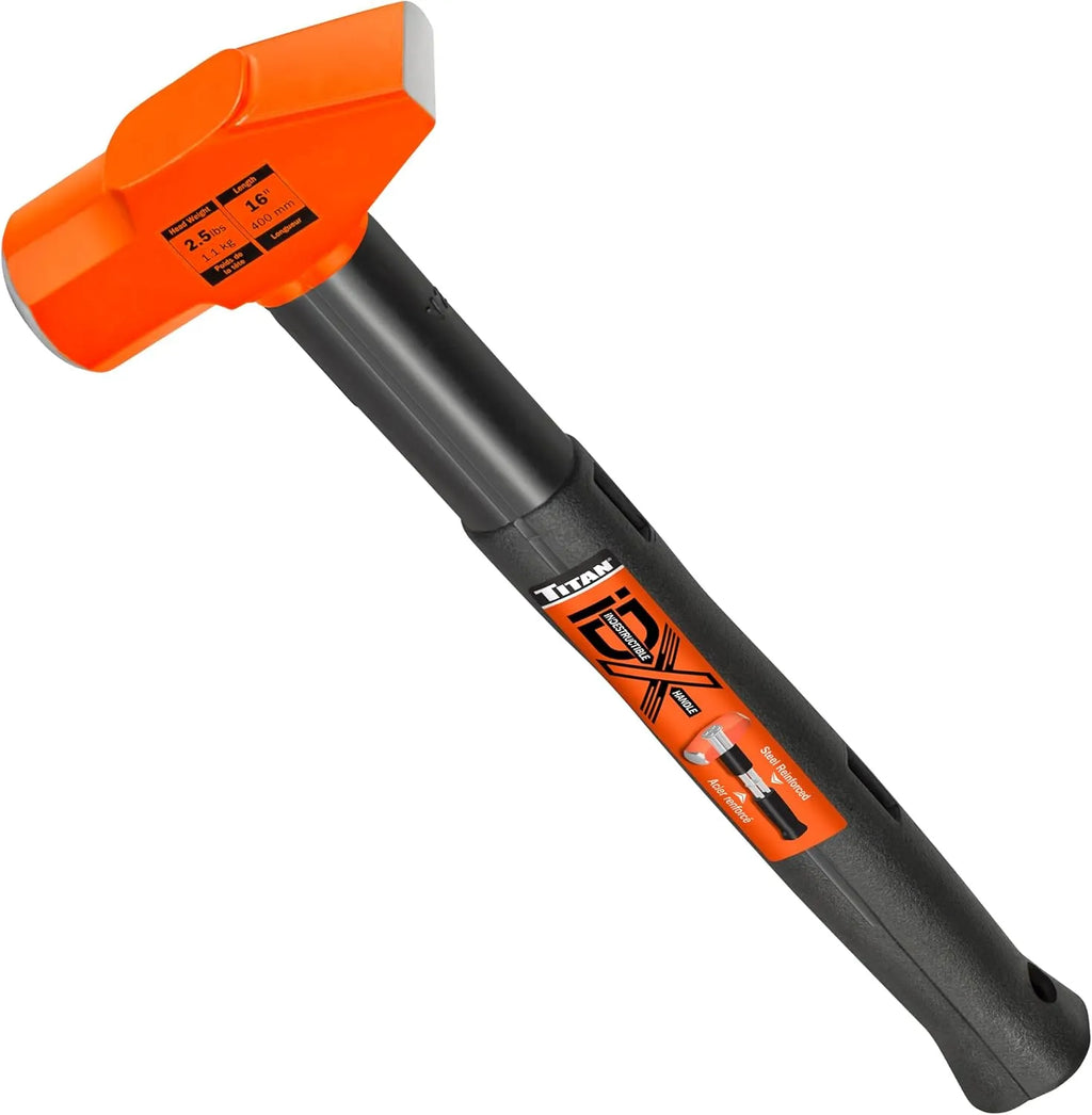 Titan 63620 iDX 2.5 lb. Indestructible Cross Pein Hammer