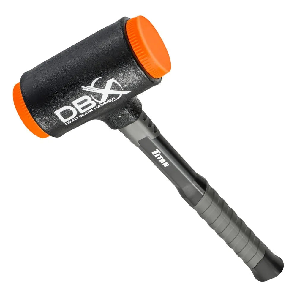 Titan 63645 DBX 45 oz Dead Blow Hammer with Polyurethane Faces