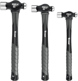 Titan 63706 3-Piece Pro-X Ball Pein Hammer Set