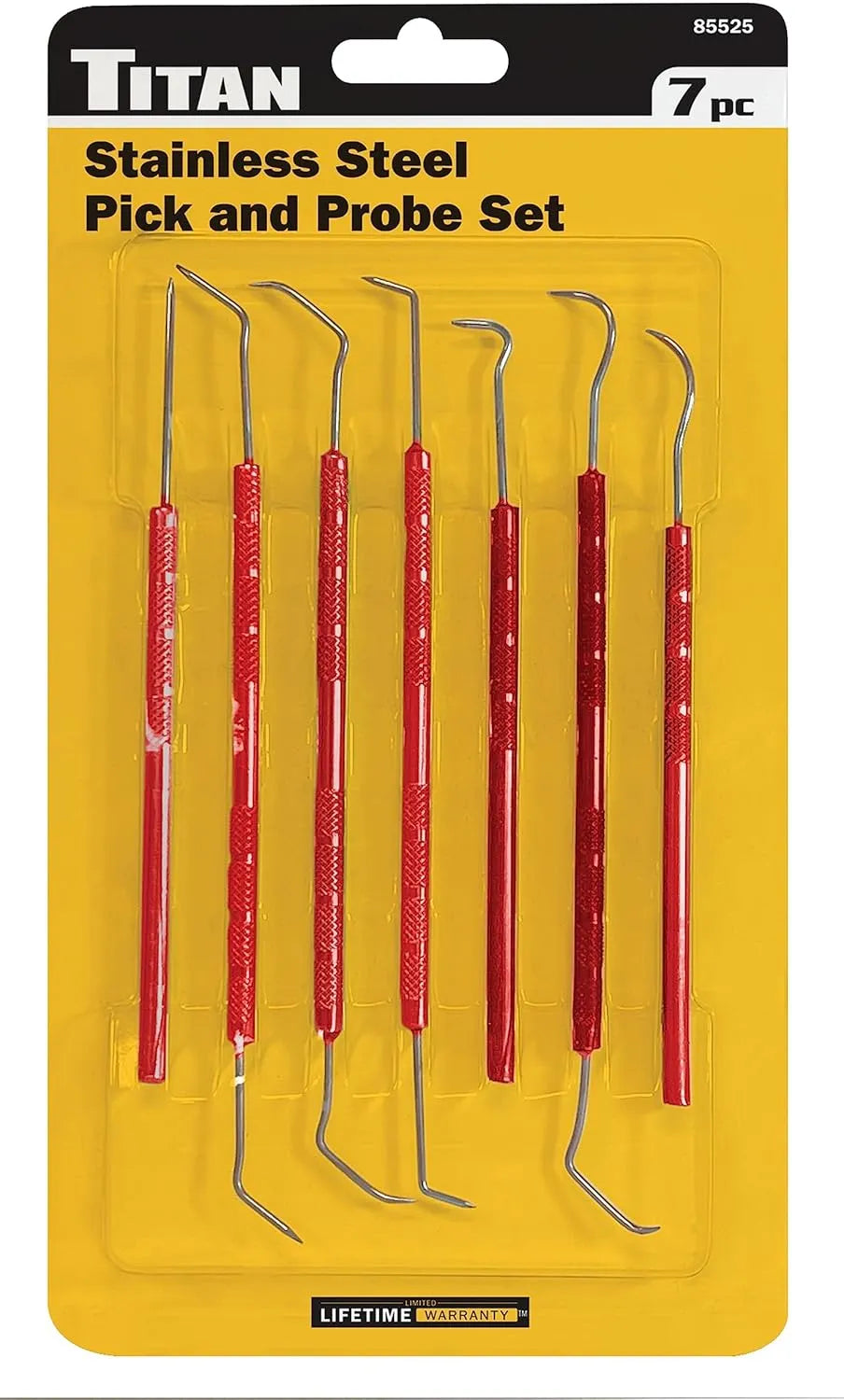 Titan 85525 7-Piece Probe & Pick Set