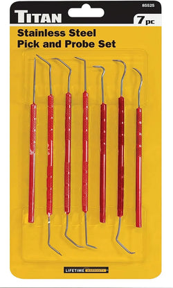 Titan 85525 7-Piece Probe & Pick Set