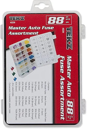 Titan 45230 88-Piece Master Automotive Fuse Assortment - Tool Leaks