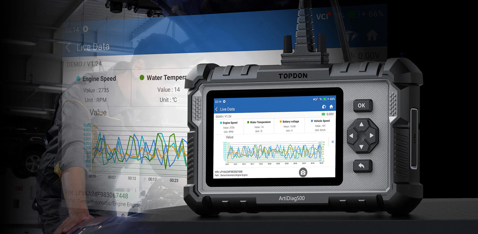 ArtiDiag500 Diagnostic Scan Tool
