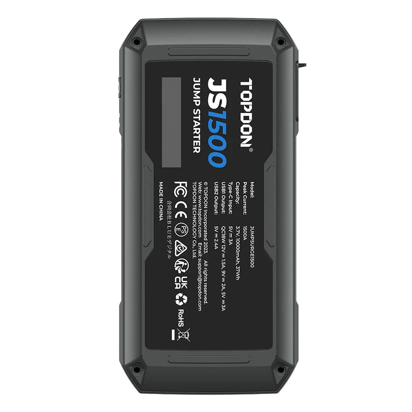 TOPDON JumpSurge1500 | Jump Starter - Battery Service,Battery Service>Jump Starters