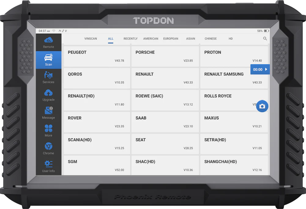 Phoenix Remote Professional Scan Tool