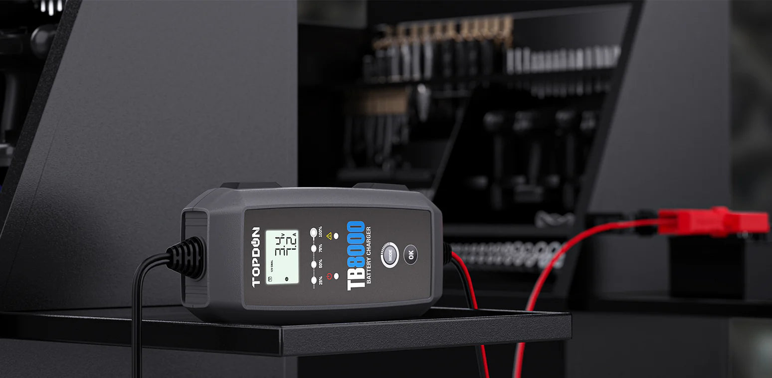 TB8000 Smart Battery Charger