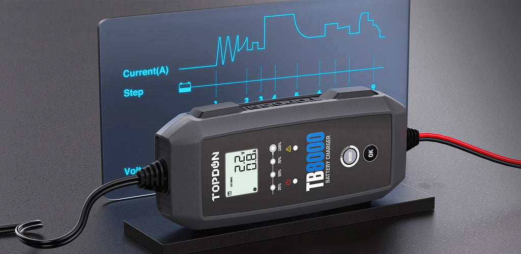 TB8000 Smart Battery Charger