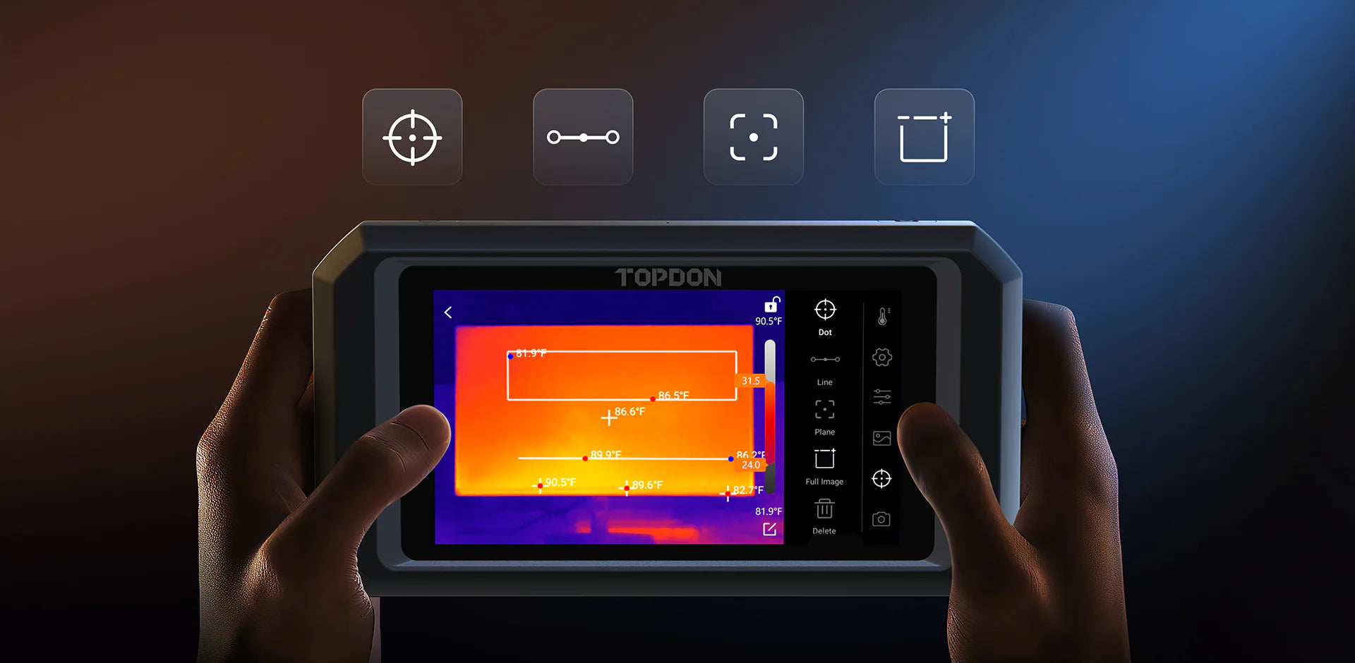 TC003 Handheld Thermal Imaging Camera