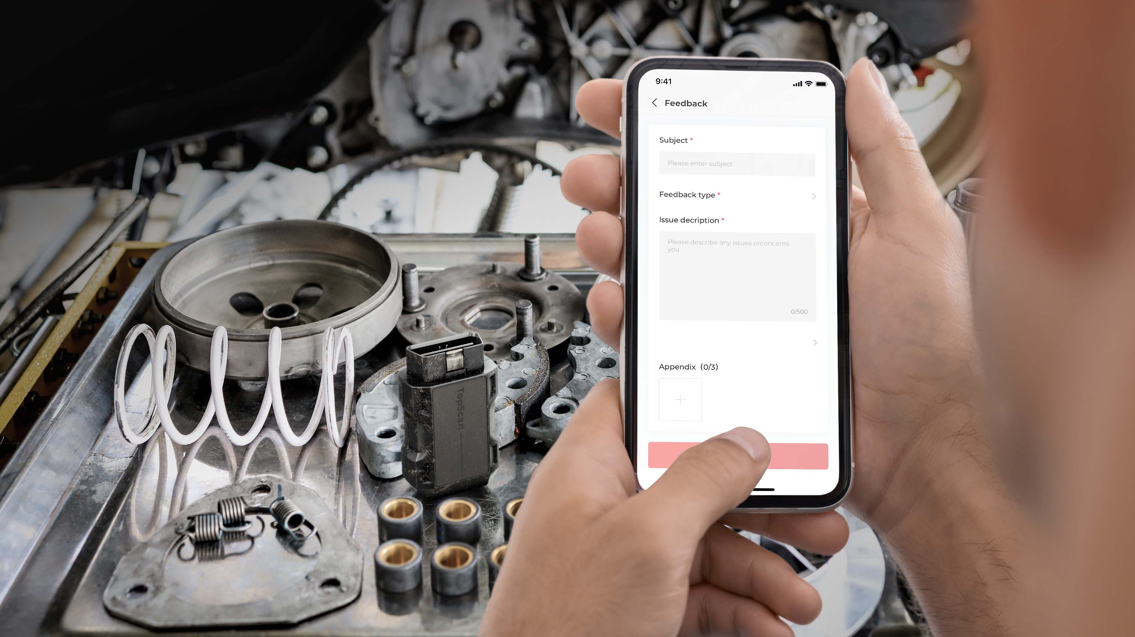 TopScan Moto Smartphone Diagnostic Tool