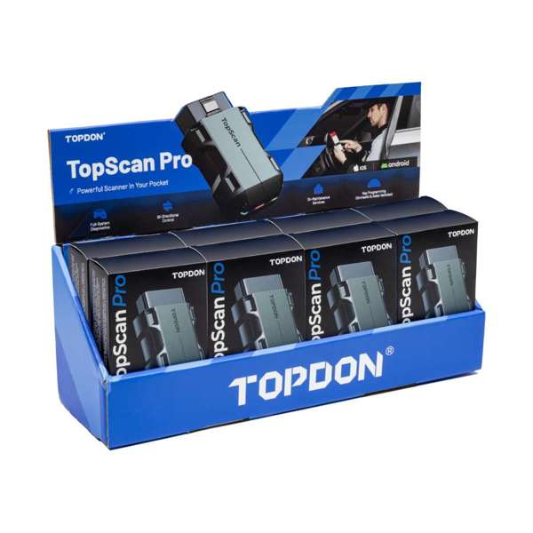 TOPDON TopScan Pro Counter Display - 8PK | Diagnostic Tool - New Products,Diagnostics,Diagnostics>DIY Diagnostic Tools