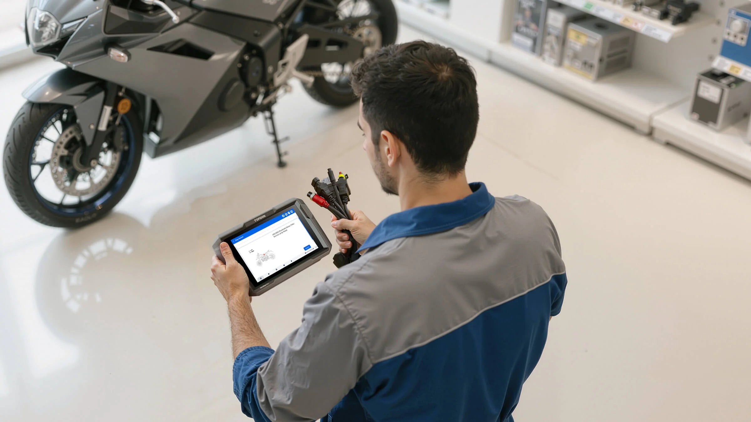 TOPDON UltraDiag Moto | Motorcycle Diagnostic Tool - New Products,Diagnostics,Diagnostics>Mid-Range Diagnostic Tools