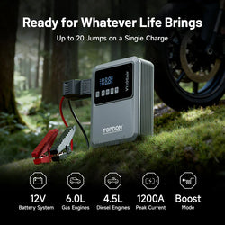 TOPDON V1200Air | Jump Starter - New Products,Battery Service>Jump Starters,Battery Service